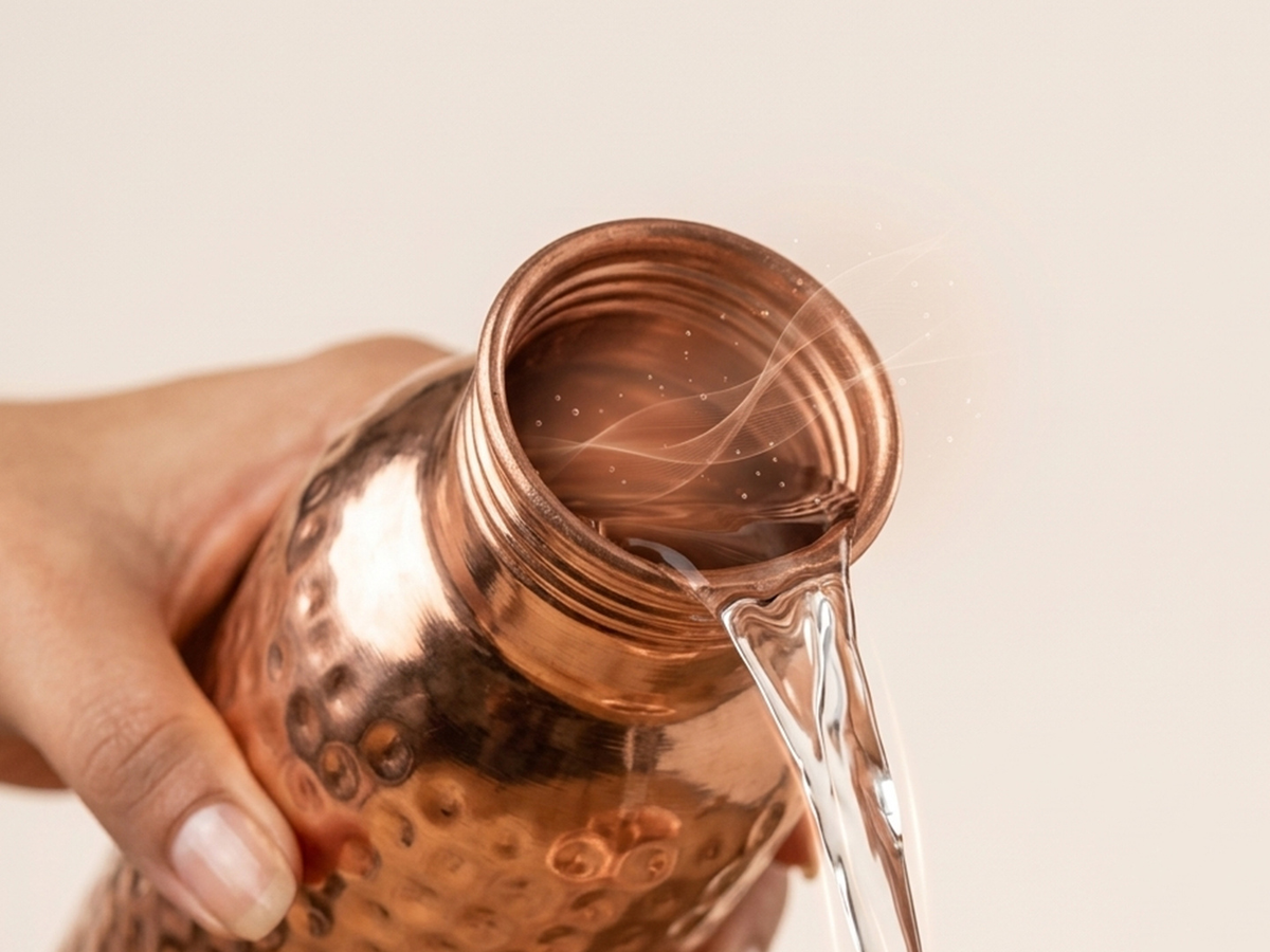 Copper vessel