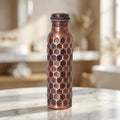 Black Pure Copper Water Bottle - 32 oz