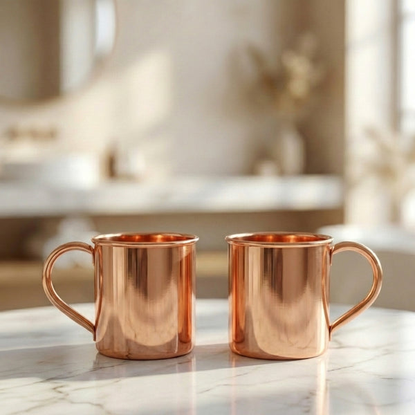 Elegant Copper mule mugs 400ML - set of 2